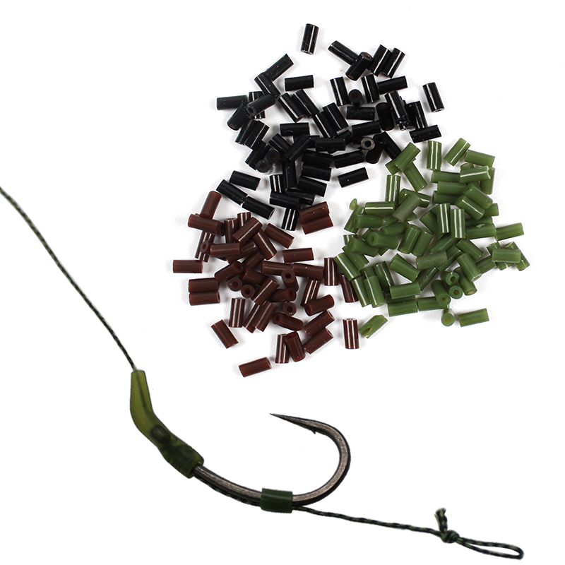 Fishing Equipment Wholesale - 200pcs/box Fishing Silicon Hair Sleeve Fit