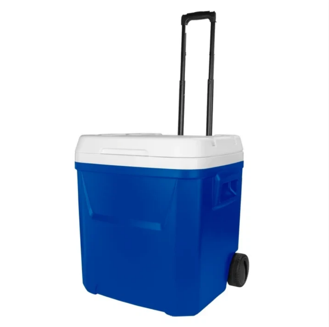 Fishing Equipment Box - 60 QT Blue Laguna Wheeled Hard