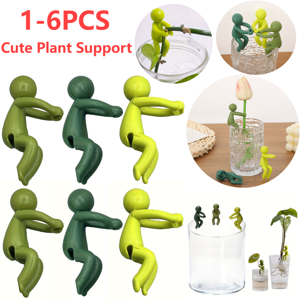 Rod Holder Fishing - 1-6 PCS Cute Plant Stand Plastic