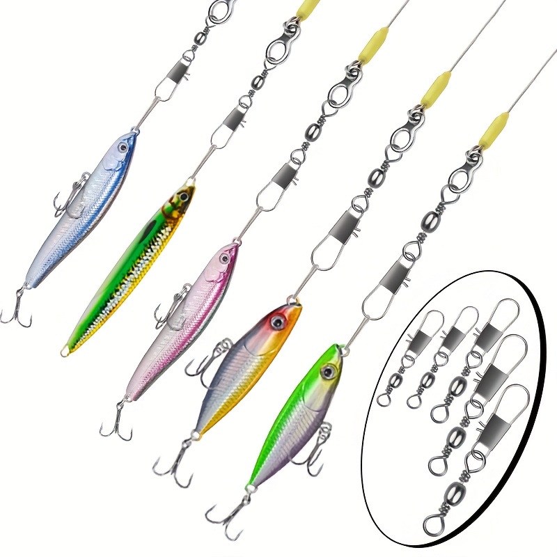 50Pc/box Stainless Steel Swive - Fishing Equipment Box บทวิจารณ์และราคา