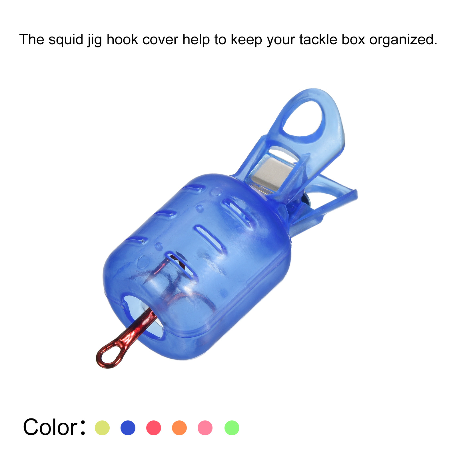 10pcs Small Size Squid Jig Hoo - Fishing Equipment Box บทวิจารณ์และราคา