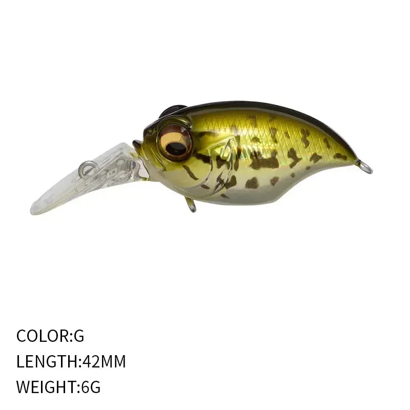 1Pcs 6g 42mm Crank Griffon Wob - Fishing Equipment Japan บทวิจารณ์และราคา