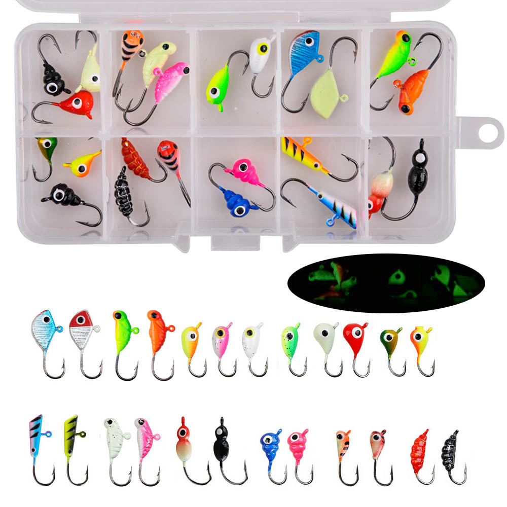 24Pcs ice fishing gear Kit Lum - Fishing Equipment Shop บทวิจารณ์และราคา