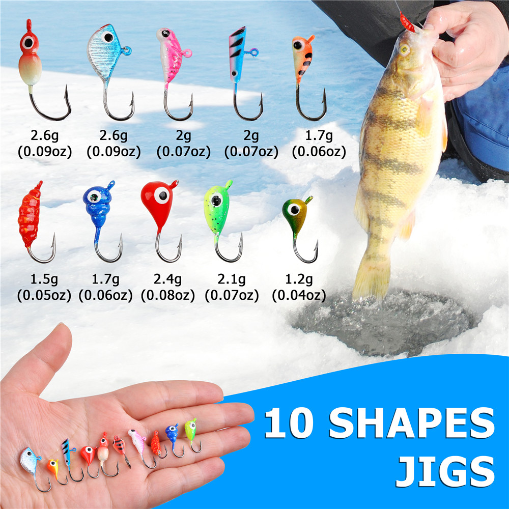 24Pcs ice fishing gear Kit Lum - Fishing Equipment Shop บทวิจารณ์และราคา
