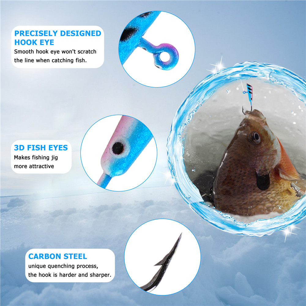 24Pcs ice fishing gear Kit Lum - Fishing Equipment Shop บทวิจารณ์และราคา