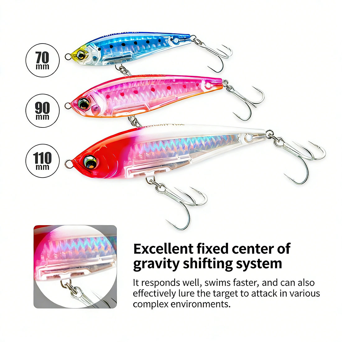 DUEL Japan L-BLUE TWITCHBAIT S - Fishing Equipment Japan บทวิจารณ์และราคา