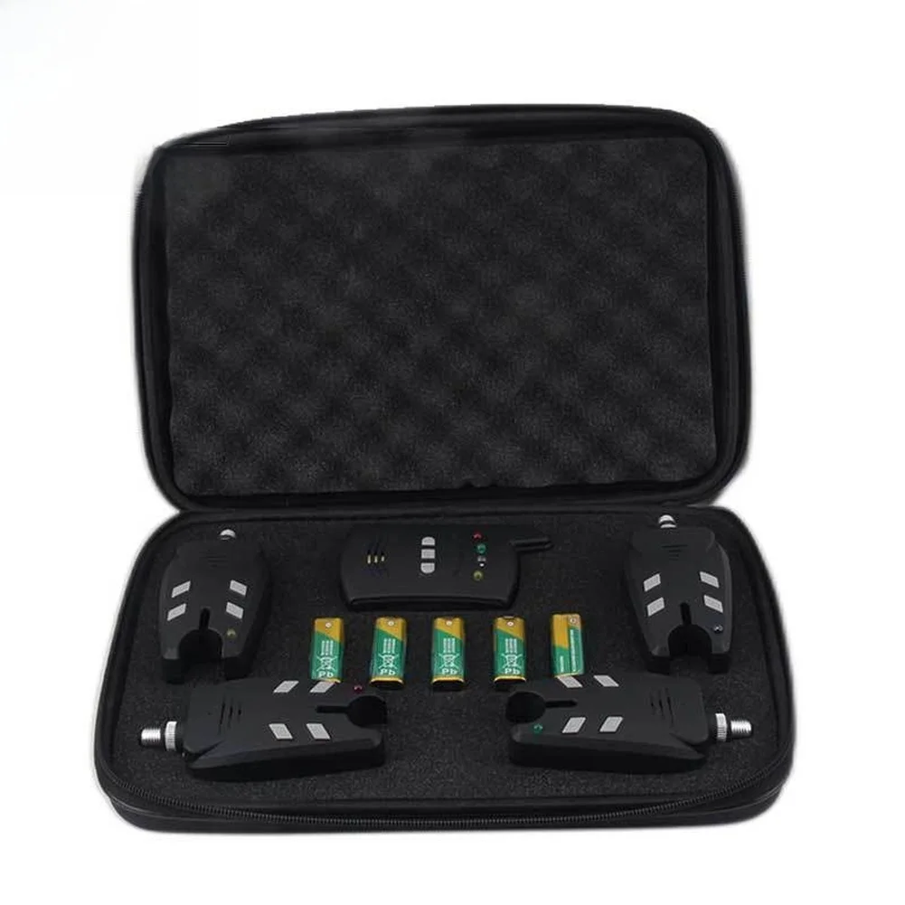 Fishing Alarm Set Box 1+4 With - Fishing Equipment Box บทวิจารณ์และราคา