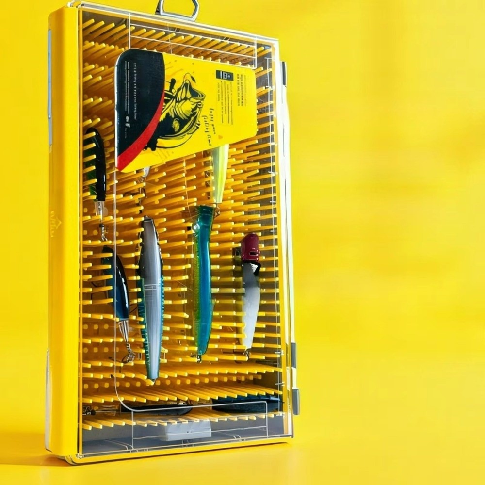 Yellow EDGE Flex Crankbait Box - Fishing Equipment Box บทวิจารณ์และราคา