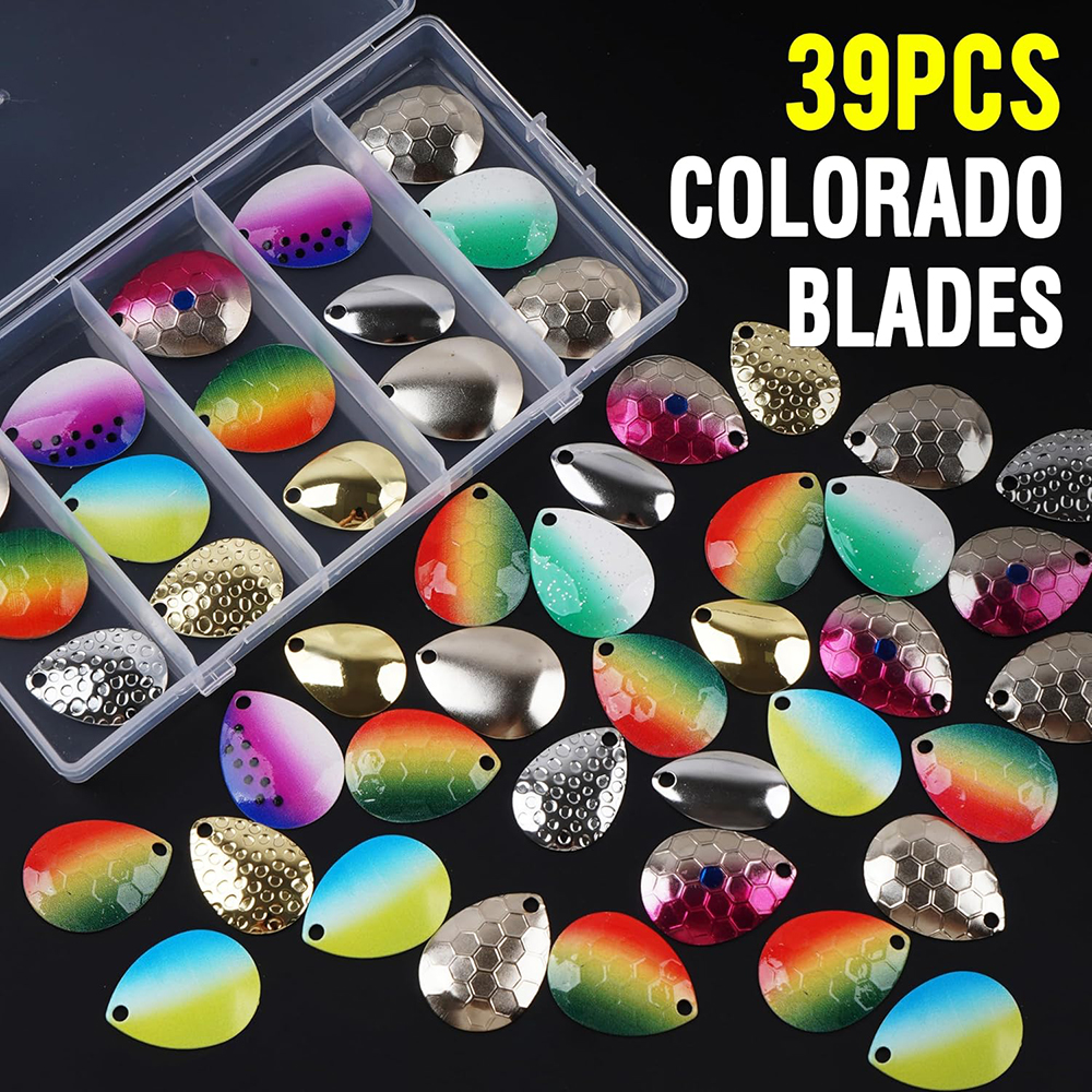 39pcs Fishing Spinner Blades f - Fishing Equipment Shop บทวิจารณ์และราคา