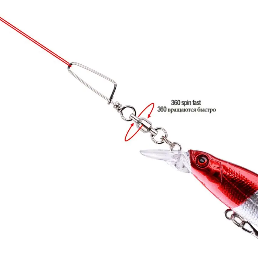 50pcs Fishing Ball Bearing Swi - Fishing Equipment Box บทวิจารณ์และราคา