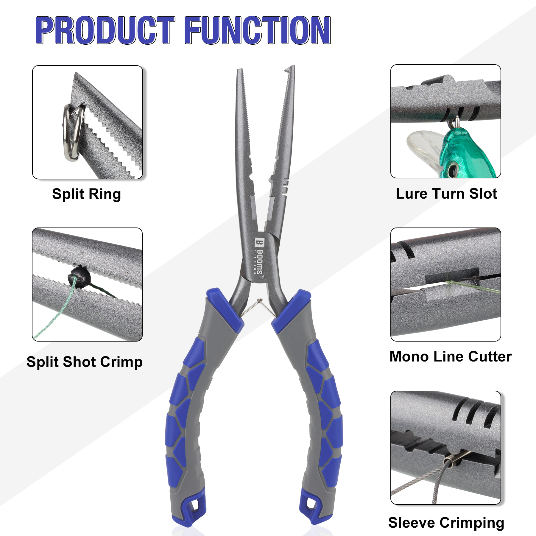 Booms Fishing 23cm Pliers and  - Fishing Equipment Australia บทวิจารณ์และราคา