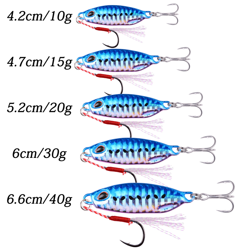 Jigs 10g 15g 20g 30g 40g Fishi - Fishing Equipment Japan บทวิจารณ์และราคา