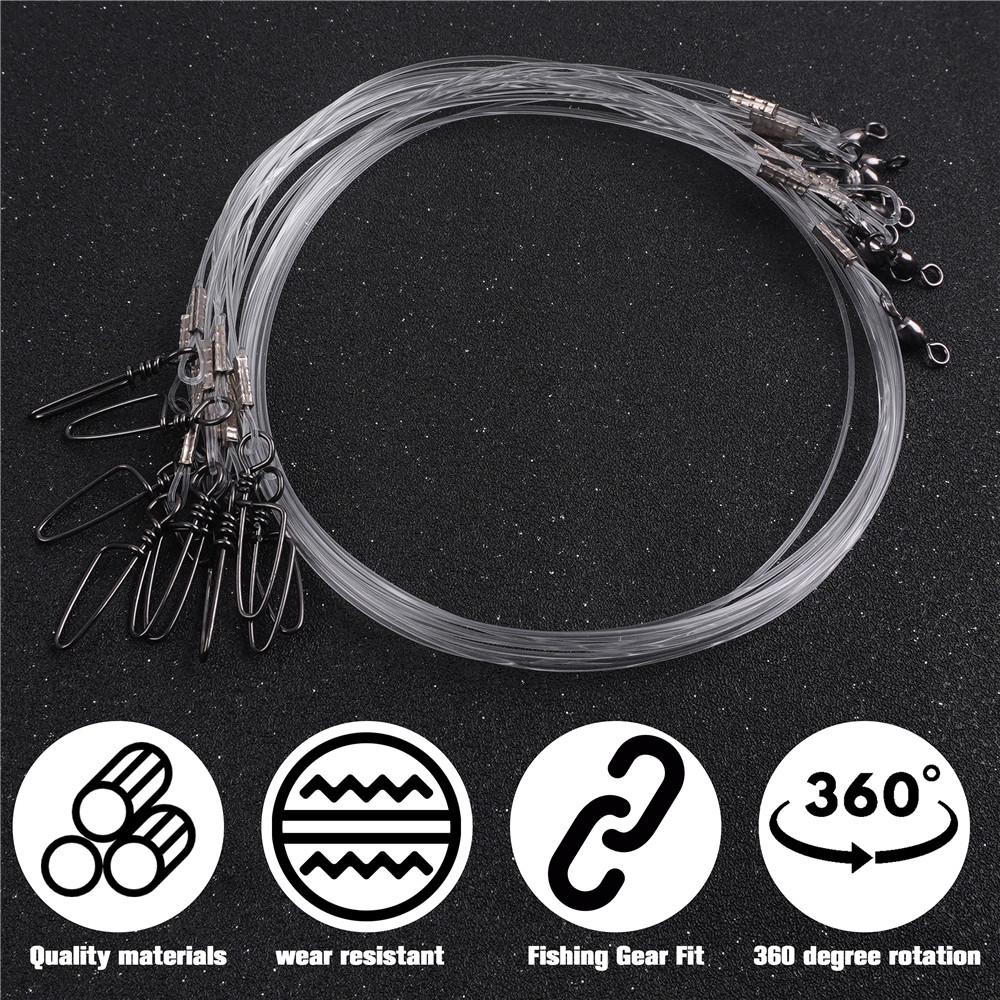 96Pcs Fluorocarbon Fishing Lea - Fishing Equipment Shop บทวิจารณ์และราคา