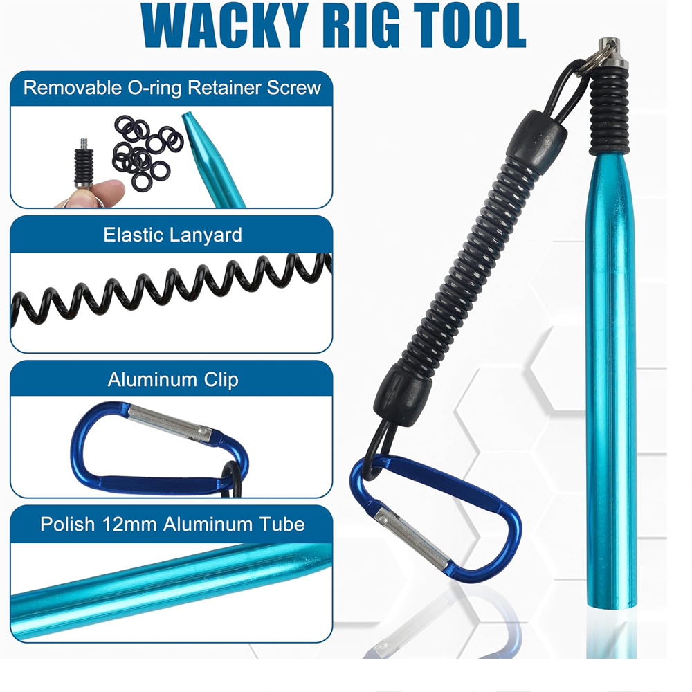 94pcs Bass Fishing Lures Wacky - Fishing Equipment Shop บทวิจารณ์และราคา